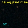 2SLAQ J230217.39+003425.5