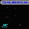 2SLAQ J003842.44+000102.3