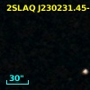 2SLAQ J230231.45-001124.2