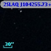 2SLAQ J104255.73+000424.1
