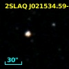 2SLAQ J021534.59-000400.0