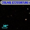 2SLAQ J225507.86+000921.3