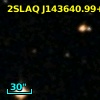 2SLAQ J143640.99+004500.1