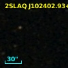 2SLAQ J102402.93+003508.3