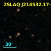 2SLAQ J214532.17-001645.4