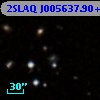 2SLAQ J005637.90+000630.4