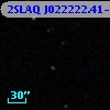 2SLAQ J022222.41-002015.7