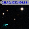 2SLAQ J022420.81-004036.2