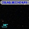 2SLAQ J022424.93-005235.0