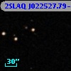 2SLAQ J022527.79-001042.2