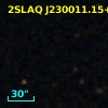 2SLAQ J230011.15+003145.5