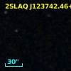 2SLAQ J123742.46+001028.2