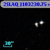 2SLAQ J103230.75+003702.5