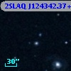 2SLAQ J124342.37+003405.6