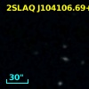 2SLAQ J104106.69+004220.8