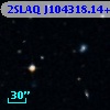 2SLAQ J104318.14+001304.7
