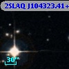2SLAQ J104323.41+003616.8