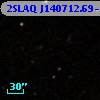 2SLAQ J140712.69-004740.5