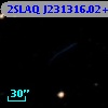 2SLAQ J231316.02+004311.6