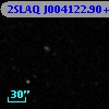 2SLAQ J004122.90+000843.6