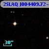 2SLAQ J004409.72-005425.1