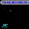 2SLAQ J021305.26+004328.8