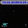 2SLAQ J010016.99+001431.6