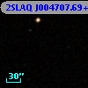 2SLAQ J004707.69+000225.3