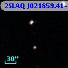 2SLAQ J021859.41-005119.9