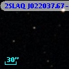 2SLAQ J022037.67-004330.4