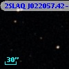 2SLAQ J022057.42-002806.8
