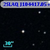 2SLAQ J104417.05+000936.9