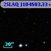 2SLAQ J104803.33+000316.7