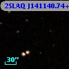 2SLAQ J141140.74+003034.1