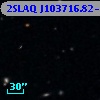 2SLAQ J103716.82-003950.1