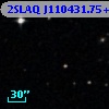 2SLAQ J110431.75+002809.0