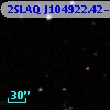 2SLAQ J104922.42-000744.7