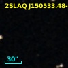 2SLAQ J150533.48-001743.1