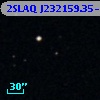 2SLAQ J232159.35-002503.4