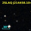 2SLAQ J214458.10+004255.0