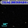 2SLAQ J003604.04+003032.8