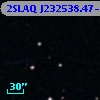 2SLAQ J232538.47-000353.7