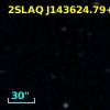 2SLAQ J143624.79+003117.2