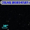 2SLAQ J010347.07+001147.0