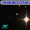 2SLAQ J022227.16+001201.9