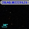2SLAQ J022231.21-001653.7