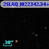 2SLAQ J022342.34+004251.1
