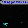 2SLAQ J022354.81+000635.5