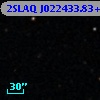 2SLAQ J022433.83+004334.3