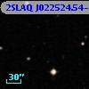 2SLAQ J022524.54-002138.7